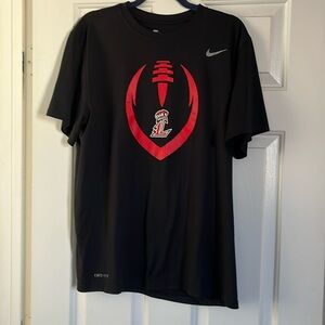 X-Large Black Nike Louisiana Tech Football Shirt Dri fit